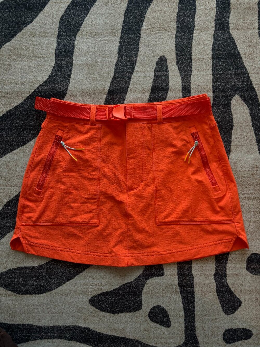 Outdoor Voices Orange utility athletic skirt